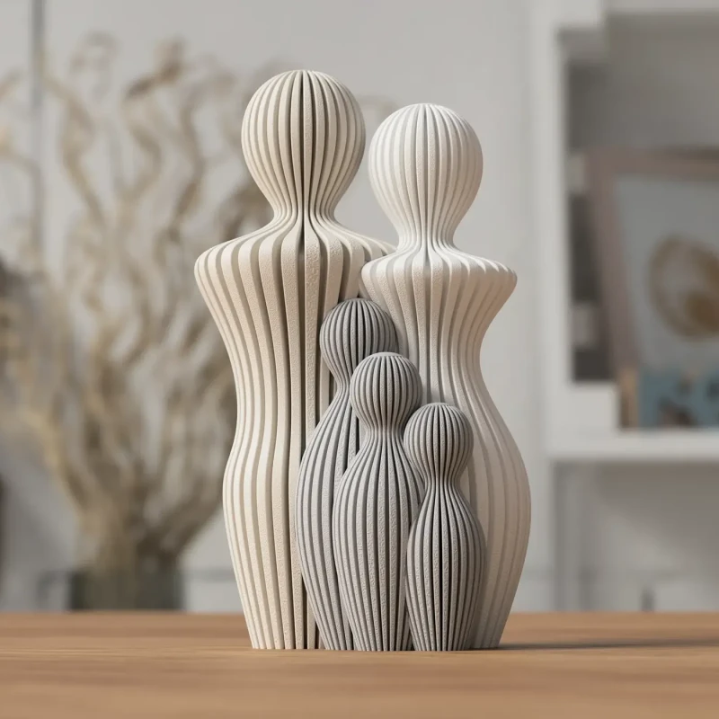Family Statue Three Kids_a.webp